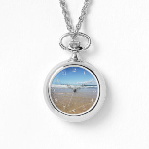Plage À Soulac Sur Mer France Montre Collier