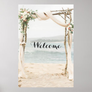 Plage Arbor Seating Chart ou Affiche de bienvenue