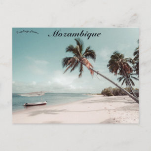 Plage au Mozambique Carte postale