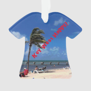 Plage avec Palm de coco