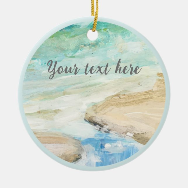 Plage calme Ornement côtier (Devant)