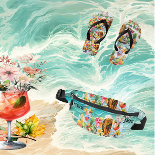 Plage Cocktails Fruits tropicaux Fête de Bachelore