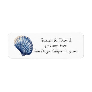 Plage côtière de Seashell Custom