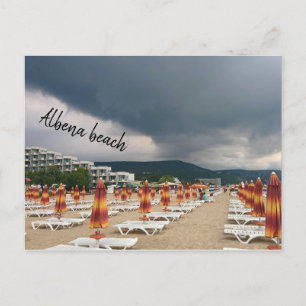 Plage d'Albena, Bulgarie carte postale