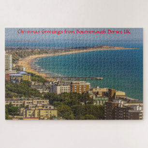 Plage de Bournemouth. puzzle