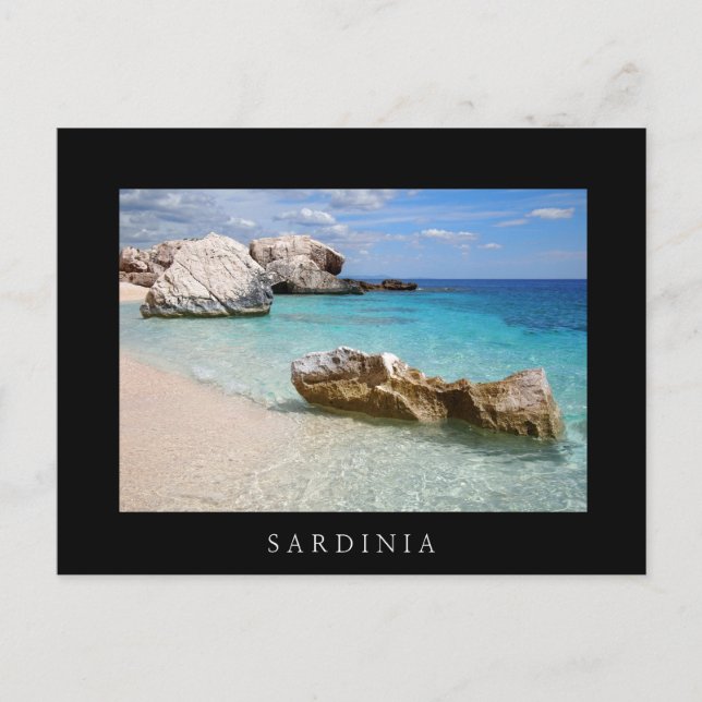 Plage de Cala Mariolu, Sardaigne carte postale fro (Devant)