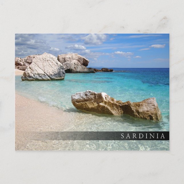 Plage de Cala Mariolu, Sardinia bar carte postale (Devant)