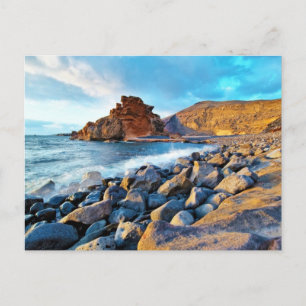 Plage de El Golfo Plages de Lanzarote Espagne Postcard