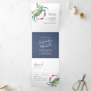 Plage de faire-part de mariage