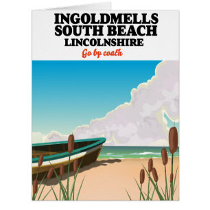 Plage de Humberston Fitties Lincolnshire