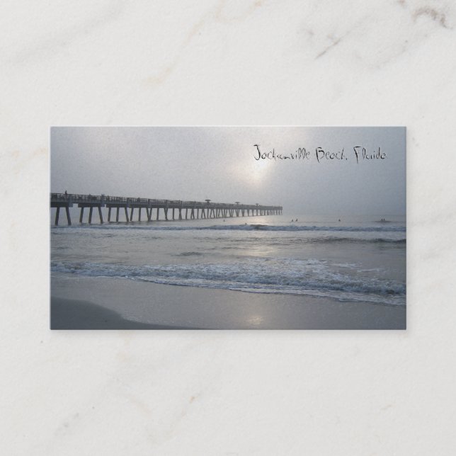 Plage de Jacksonville, la Floride : Carte de (Devant)
