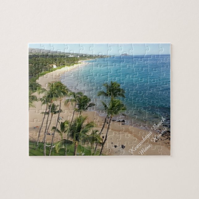 Plage de Keawakapu - puzzle de Maui, Hawaï | (Horizontal)