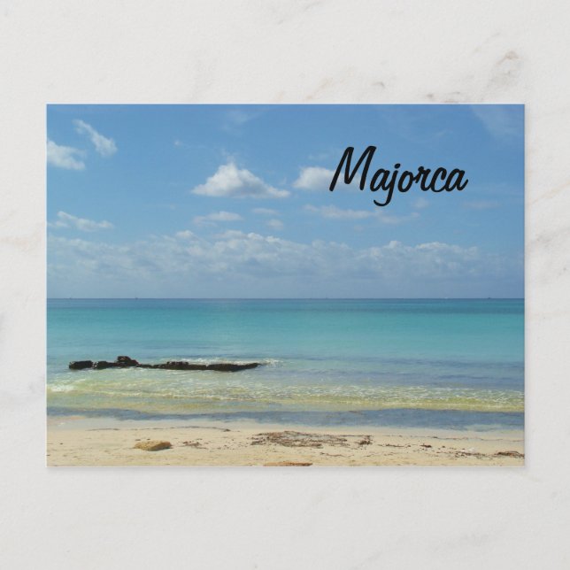 Plage de Majorque - Carte postale (Devant)