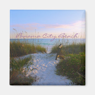 PLAGE de PANAMÁ CITY - aimant de réfrigérateur