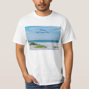 Plage de sable blanc Floride Côte T-shirt