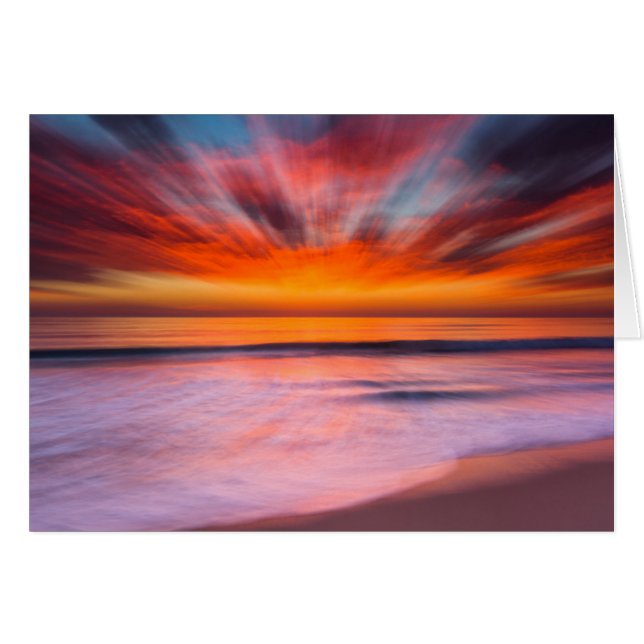 Plage de Sunset Tamarack| Carlsbad, CA (Devant horizontal)