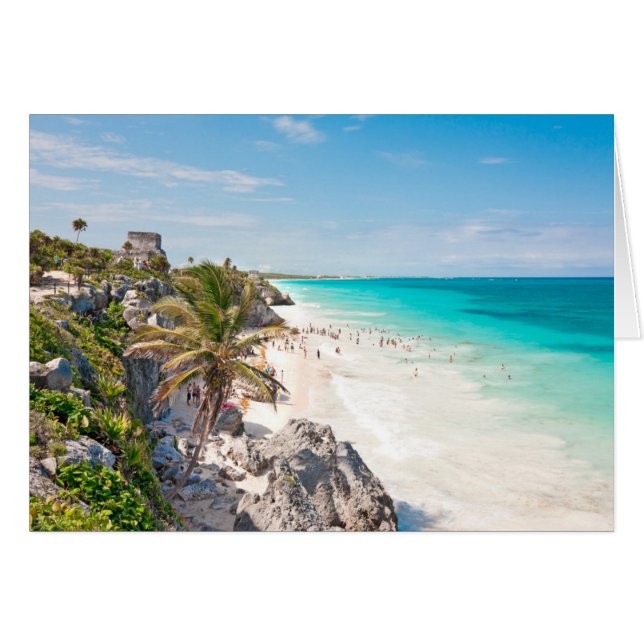 Plage de Tulum (Devant horizontal)