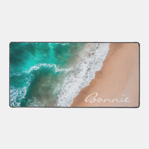 Plage d'eau de mer sable tropical été