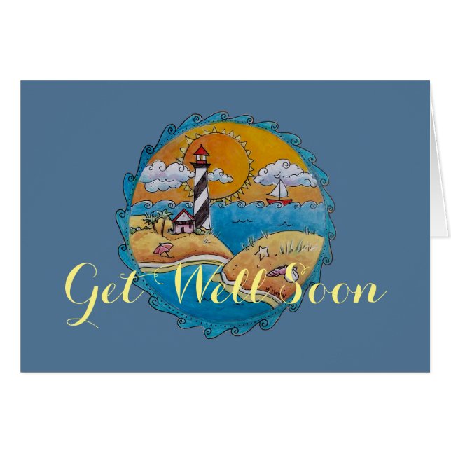 Plage d'été amusant soleil bord de mer côte (Devant horizontal)