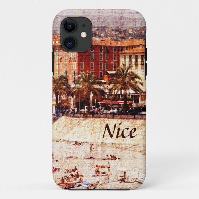 Plage gentille, coque iphone de la Provence (Dos)
