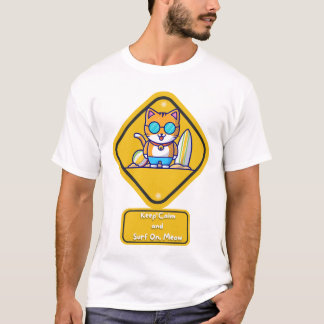 Plage Jour Essentials : T-Shirt Chat de Surf