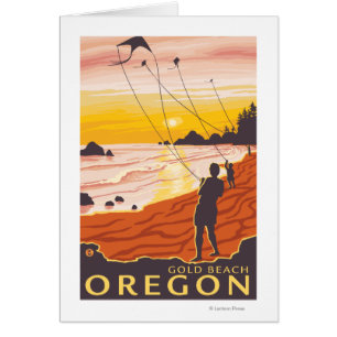 Plage & Kites - Gold Beach, Oregon