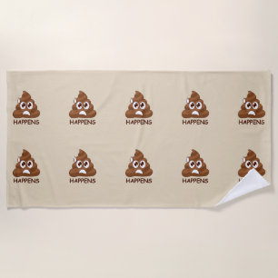Plage La dunette se produit serviette (brune) de Bath de