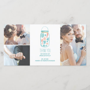 Plage Mason Jar Côte Merci blanc Mariage