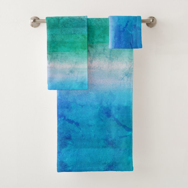 Plage Ocean Blue Green Ombre (En situation)