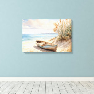 Plage Scène Toile Mur Art
