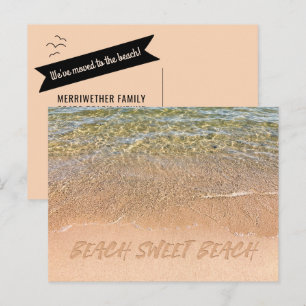 Plage Sweet Beach ! Changement d'adresse Cartes po