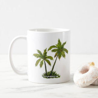 Plage tropicale Palm Trees Café Mug