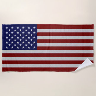 Plage USA Drapeau Vintage design moderne serviette de pl