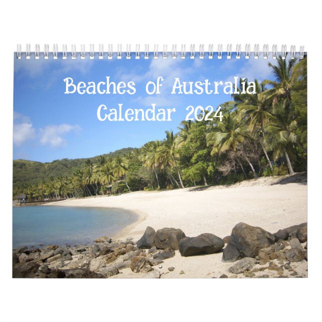 Plages d'Australie Calendrier 2024 (Protection)