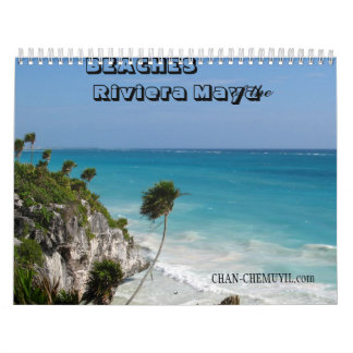 Plages du calendrier de Maya de la Riviera
