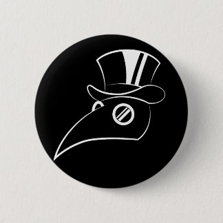 Plague Doctor 2 Inch Round Button