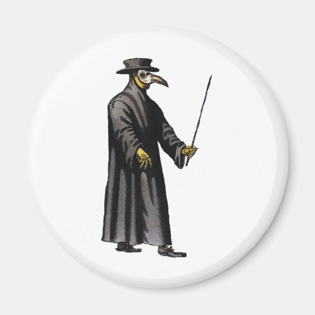 plague-doctor-3 magnet (Front)