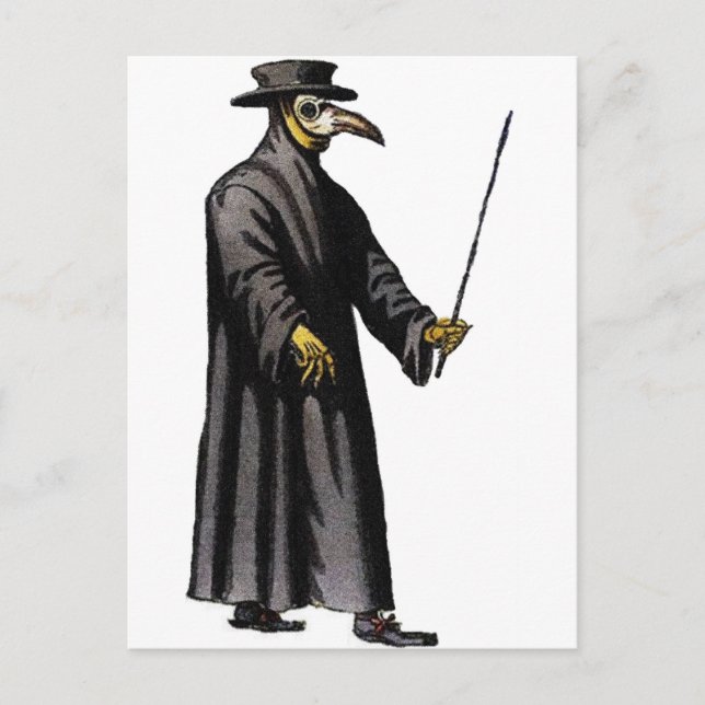 plague-doctor-3 postcard (Front)