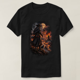 Plague Doctor Dark Gothic Horror T-Shirt
