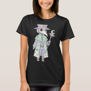 Plague Doctor Gothic Pastel Cute Moth Face Mask Oc T-Shirt