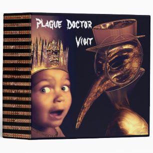 Plague Doctor Macabre Binder