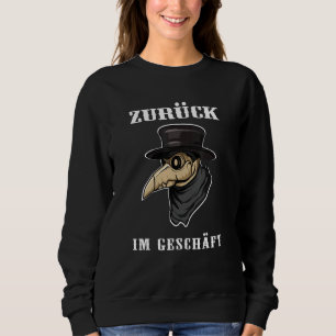 Plague Doctor Medieval Doctor Steampunk Sweatshirt