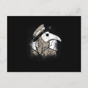 Plague Doctor Postcard