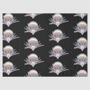 Plague Doctor Spooky Whimsical Halloween Tissue Paper