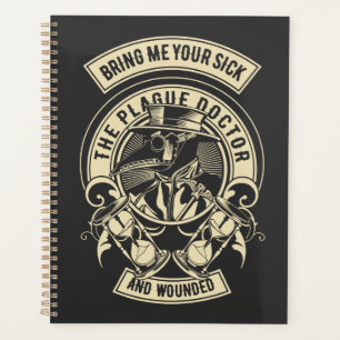 Plague Doctor Vintage  Planner