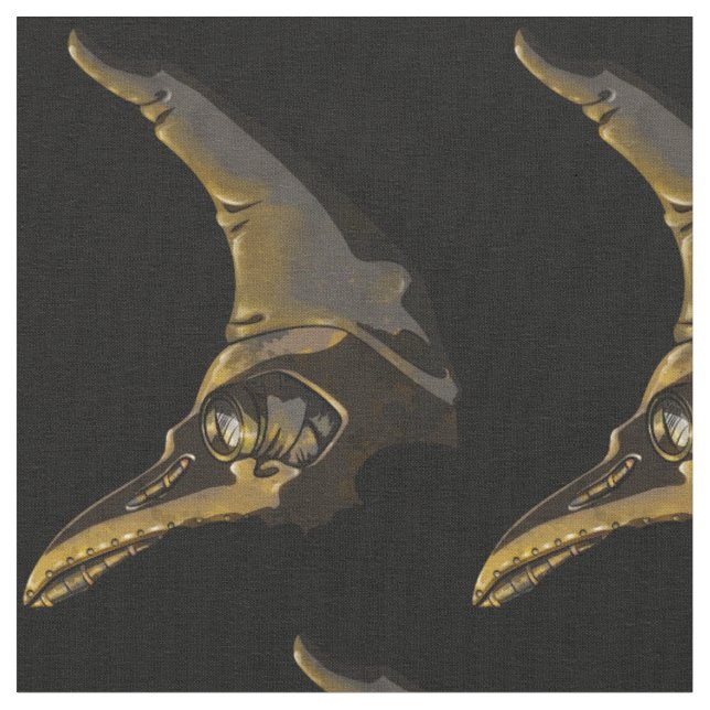 Plague Mask Fabric (Close Up)
