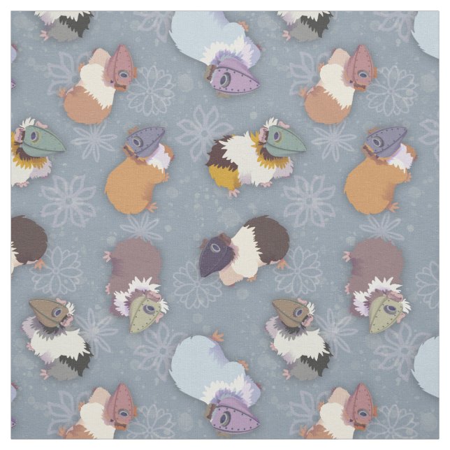 Plague Potats Plague Doctor Mask Guinea Pigs Fabric (Swatch)