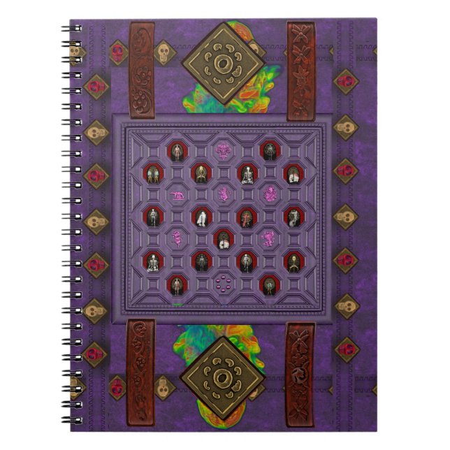 Plagued Grimoires of Necromancy & Curses IV Notebook (Front)
