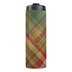 Plaid #1 Thermal Tumbler