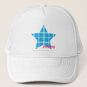 Plaid Aqua 3 Trucker Hat